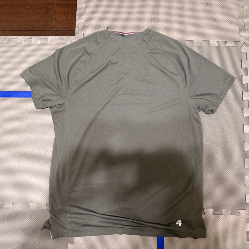 GUC Men's Fourlaps 4 Laps Grey Level Tech Tee Large - Picture 7 of 7